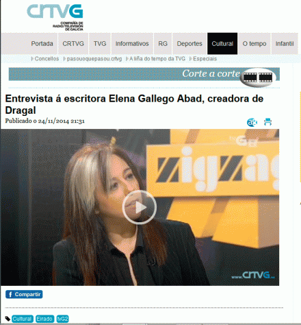 Dragal regresa al programa Eirado de Televisión de Galicia - Dragal, el último dragón